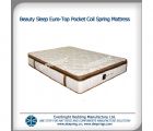 Euro-Top Memory Foam Comfortable Pocket Coil Spring Mattress